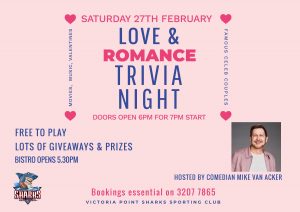 Love and Romance Trivia Night