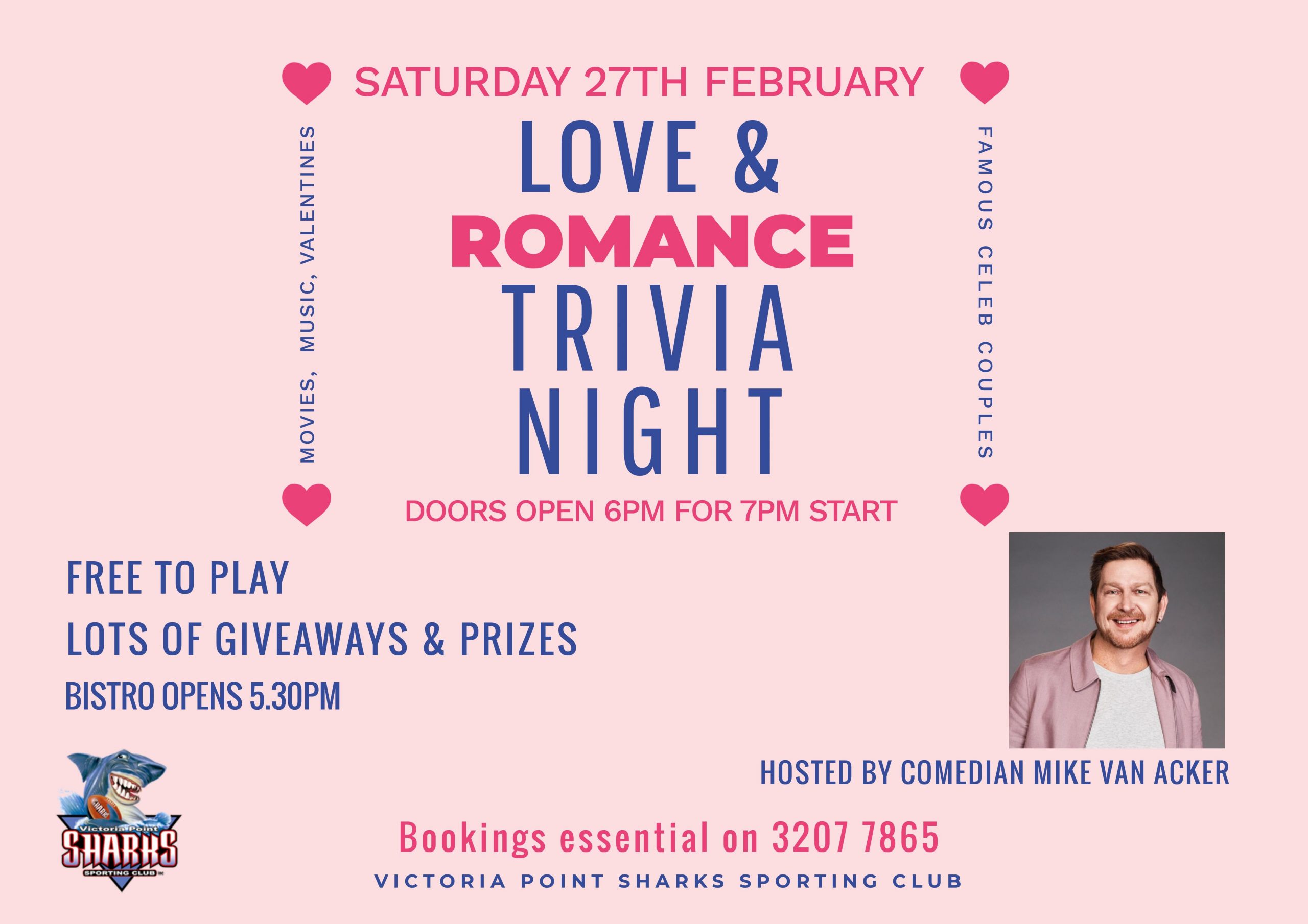Love and Romance Trivia Night