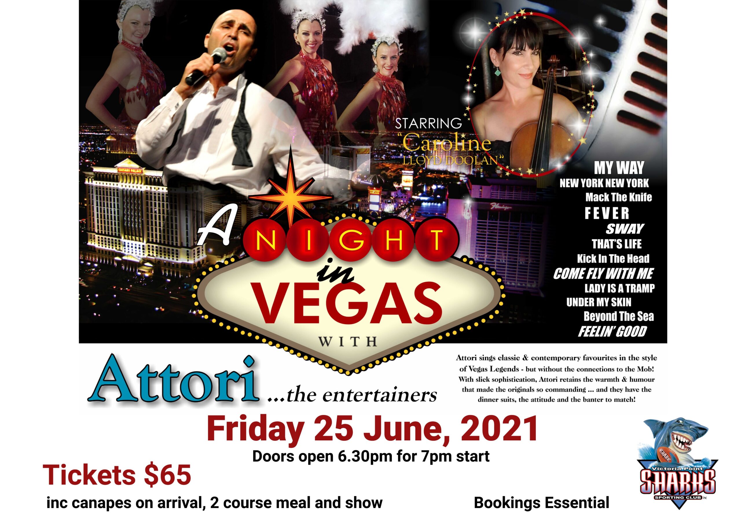 A Night in Vegas Dinner Show